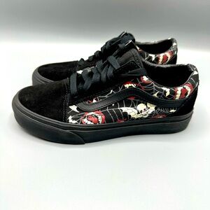 Vans Old Skool glow Frights Skate Shoes Canvas/Suede Women’s size 5 Black